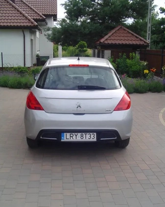 Peugeot 308 cena 22000 przebieg: 284000, rok produkcji 2012 z Chodzież małe 46